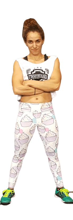 entrenadora en crossfit t-rex